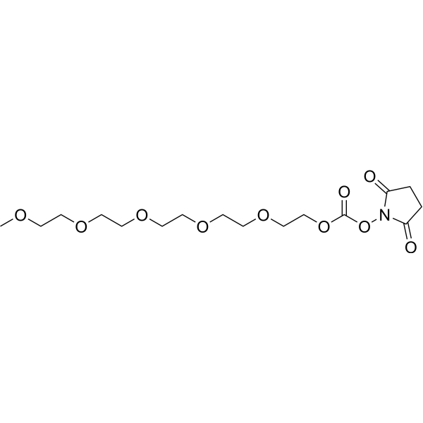 m-PEG5-succinimidyl carbonate 1058691-00-1